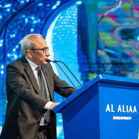 سعادة السفير المستشار/ السيد محمدي أحمد رئيس اللجنة الاستشارية العليا باتحاد أصحاب العمل العربي للصناعة والتجارة